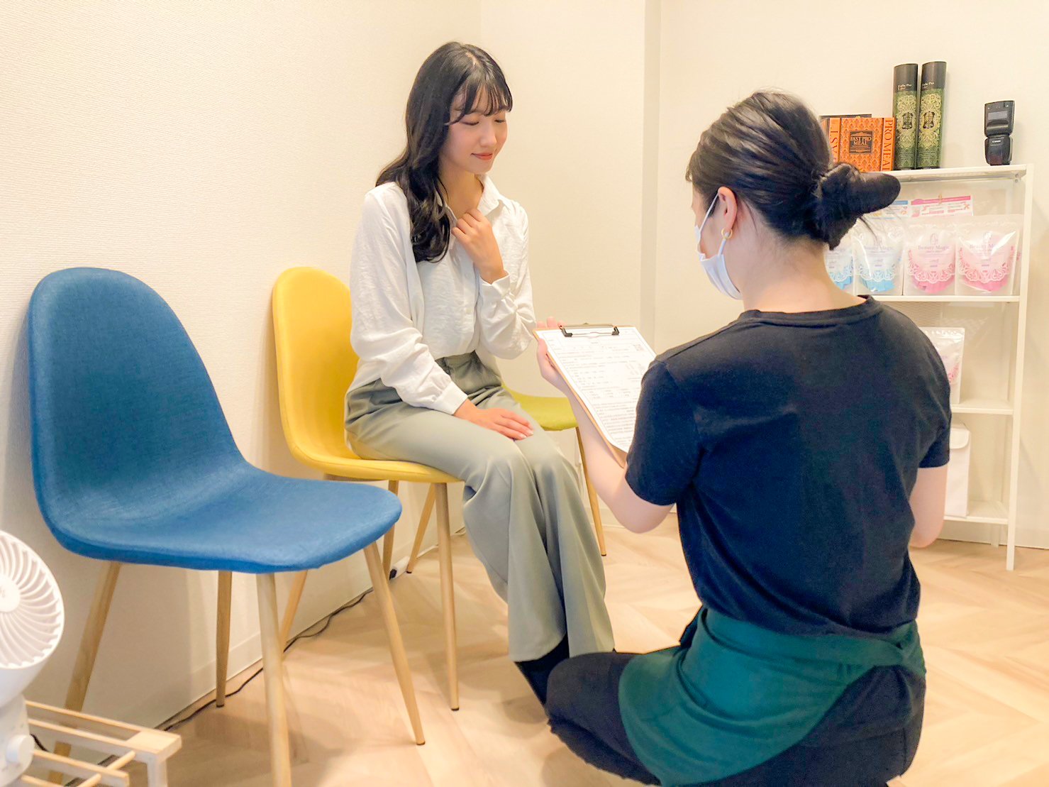 丁寧なカウンセリングでお客様の心身の悩みを解決します。